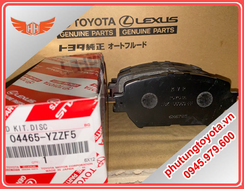 Bố thắng trước Toyota Camry 2002-2006