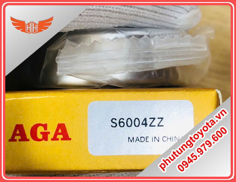 Vòng bi AGA - Bạc đạn cầu rãnh sâu mã S6004ZZ