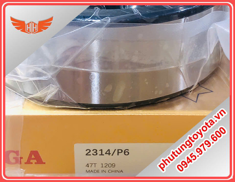 Vòng bi AGA - Bạc đạn tự lựa 2 dãy bi mã 2314/P6 