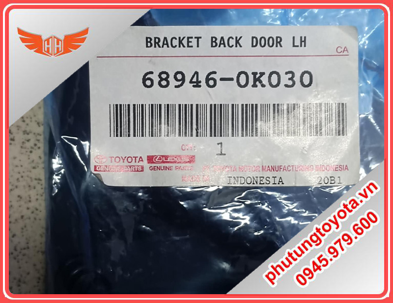 Bát gắn ty cốp mã 68946-0K030 Toyota Fortuner 2017