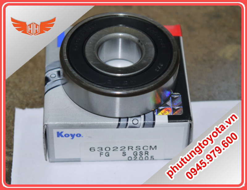 Bi máy phát KOYO 63022RSCM xe Toyota Altis / Fortuner / Innova / Vios / Camry / Lexus / Hilux / Corolla Cross