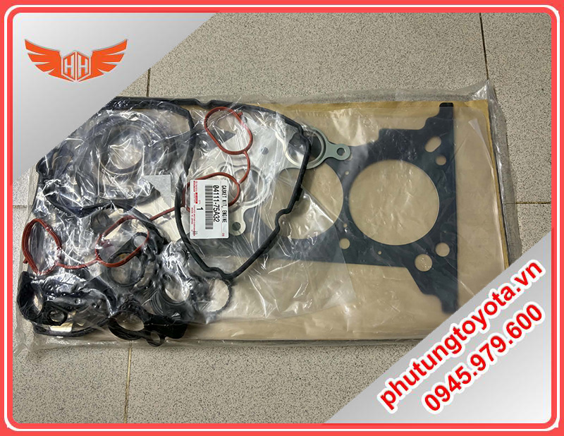 Bộ gioăng đại tu Toyota Fortuner / Hiace / Land Cruiser / Prado - 04111-75A32