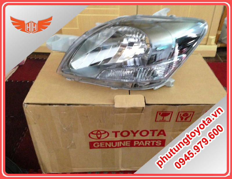 Đèn pha toyota vios 2012