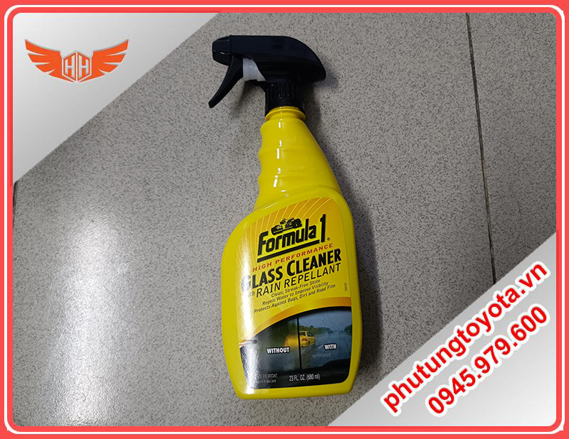 Dung dịch vệ sinh Formula 1 High Performance Glass Cleaner with Rain Repellant