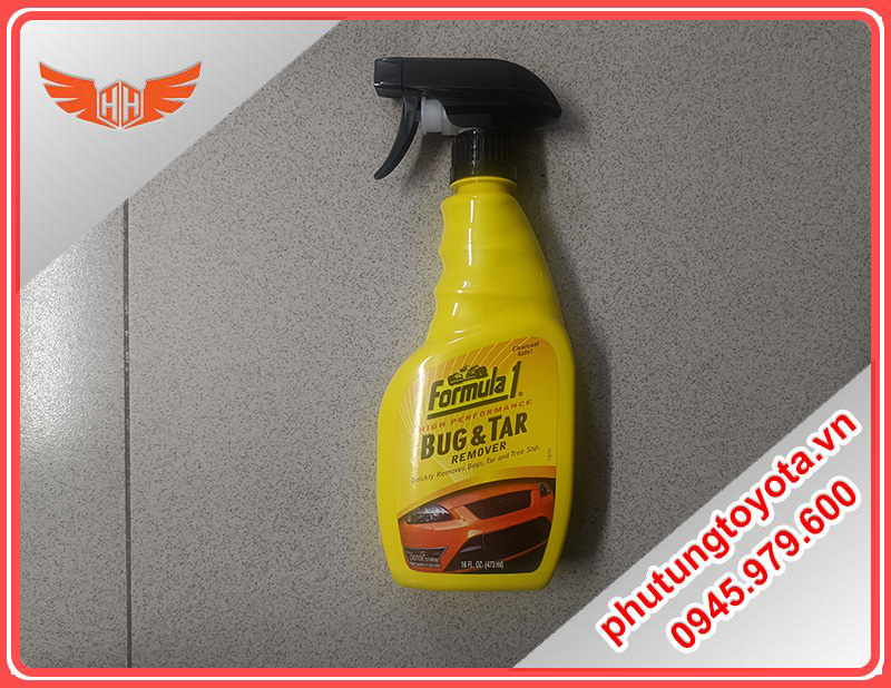 Dung dịch vệ sinh tẩy sạch vết bẩn cứng Formula 1 High Performance Bug & Tar Remover