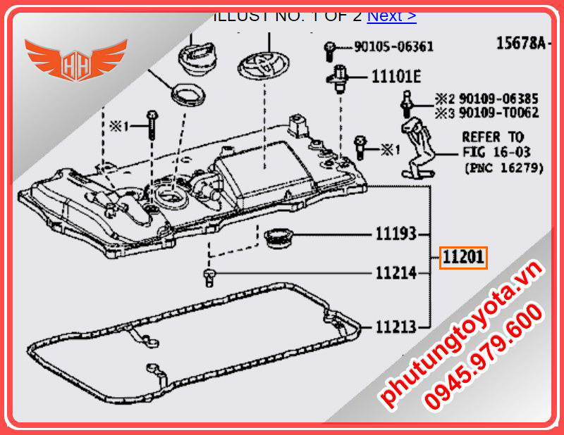 Nắp giàn cò Toyota Cross bản HV