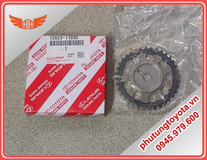 Nhông cam xả Toyota Fortuner 2017